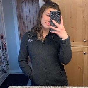 The North Face zip up size S/P